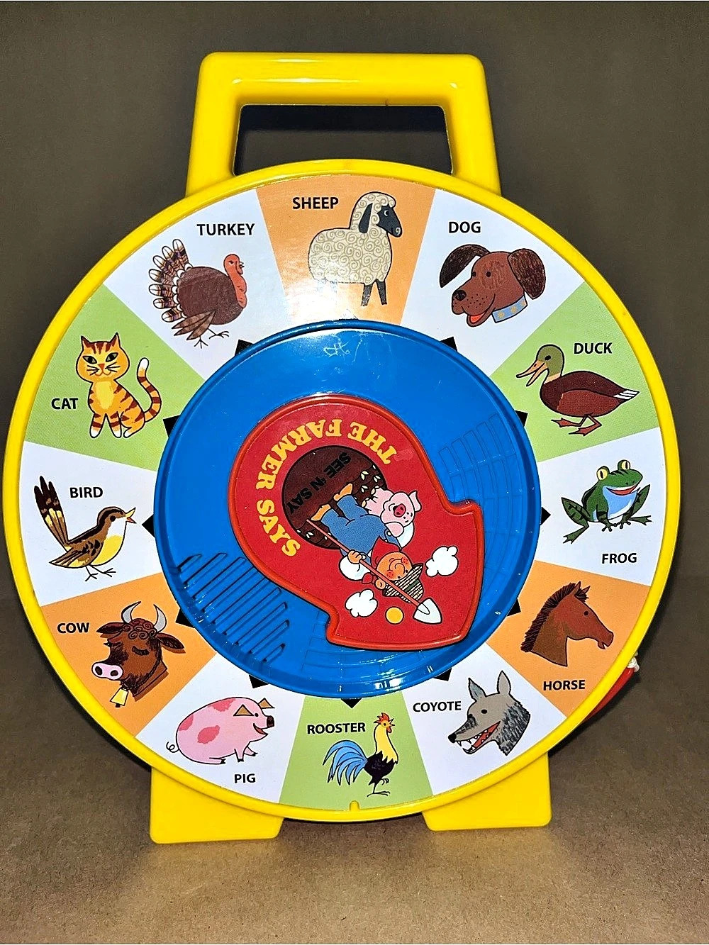 Fisher-Price Little People See 'n Say The Farmer Says Animal Sounds Toy